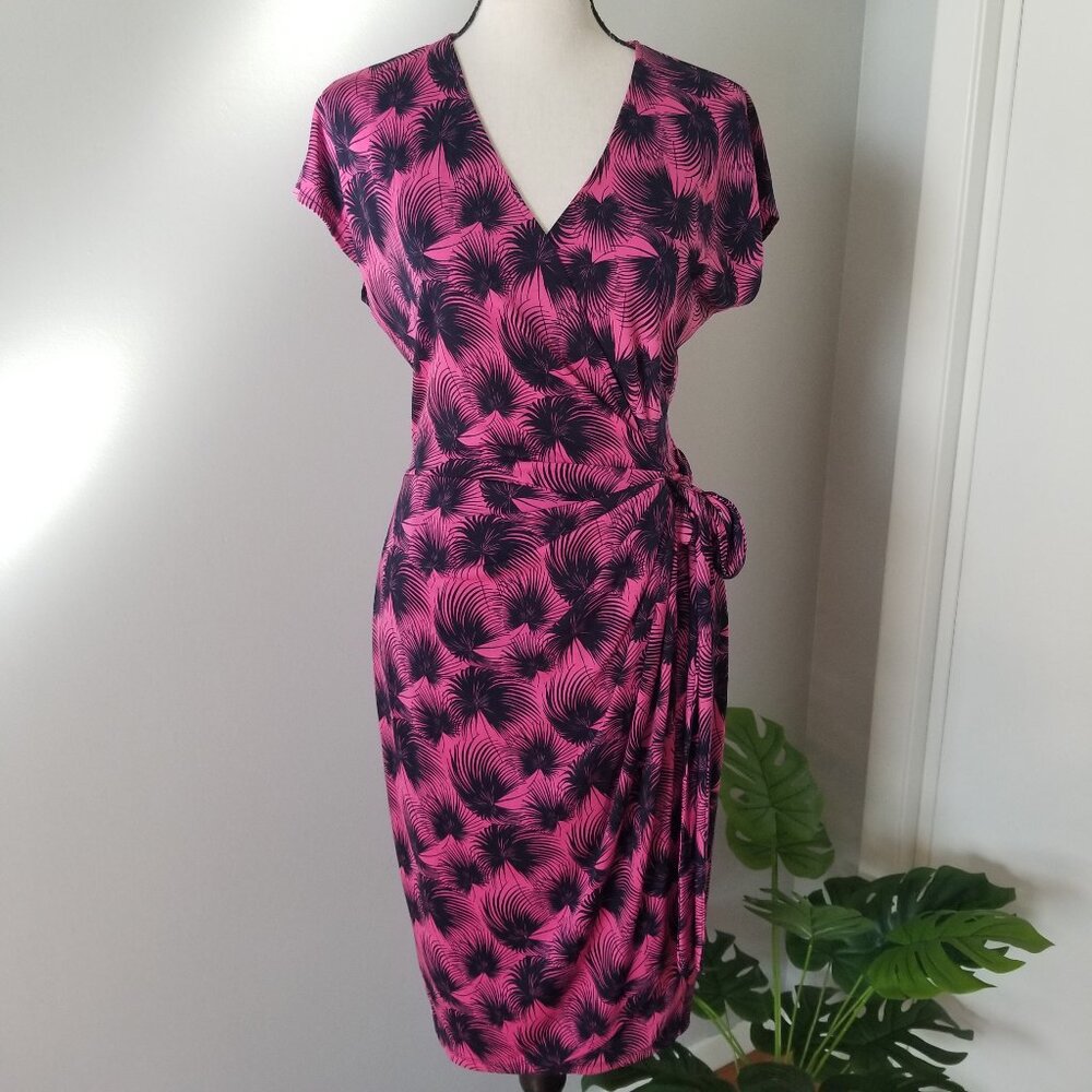 Maggie London wrap dress 6